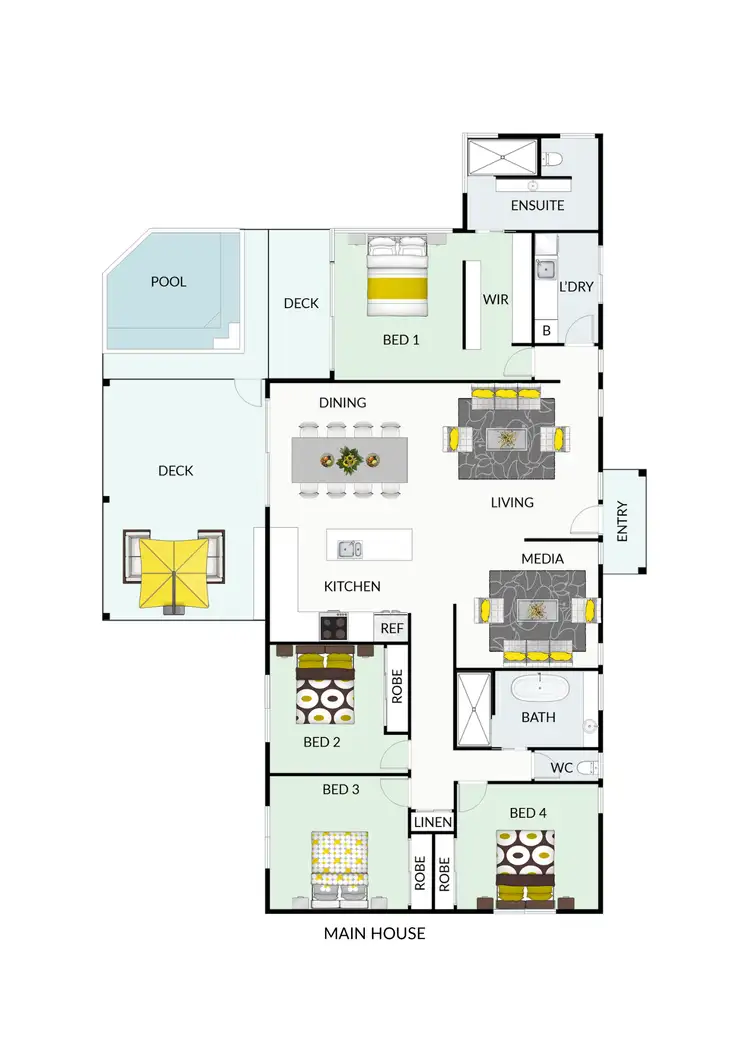 Floorplan of Homely house listing, 74 Eshelby Drive, Cannonvale QLD 4802