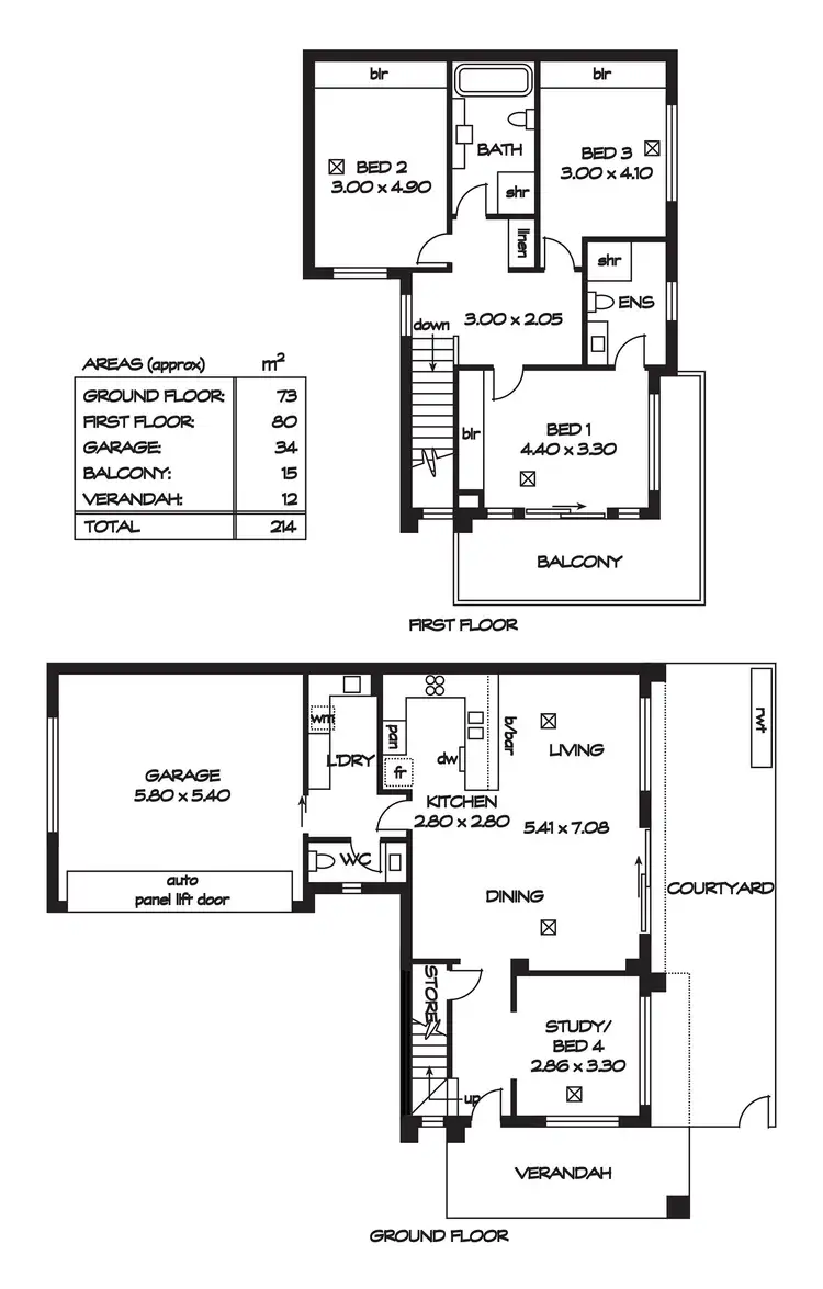 Floorplan of Homely house listing, 2D Glengyle Avenue, Modbury SA 5092