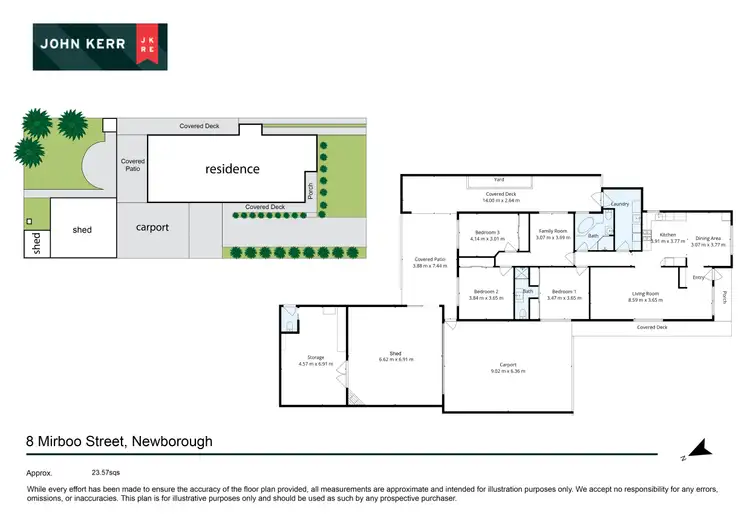 Floorplan of Homely house listing, 8 Mirboo Street, Newborough VIC 3825