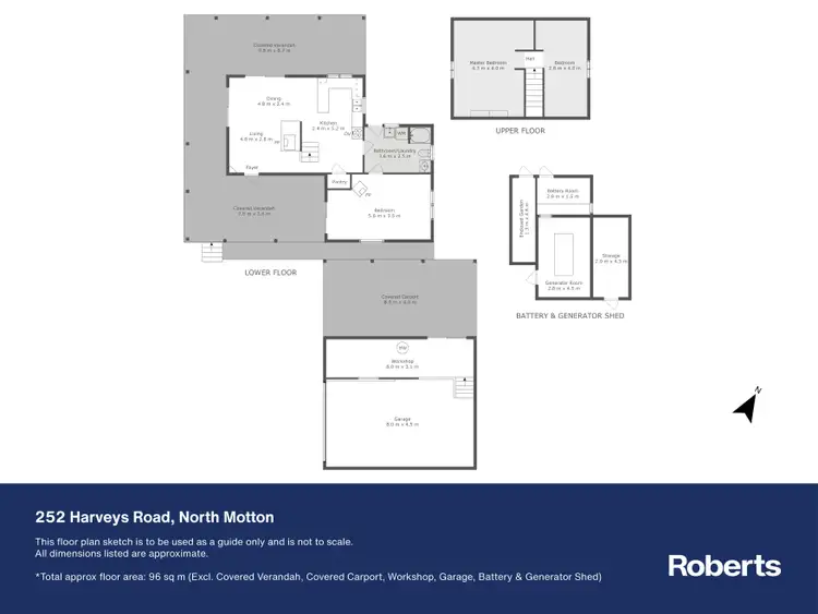 Floorplan of Homely rural property listing, 252 Harveys Road, North Motton TAS 7315