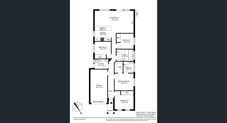 Floorplan of Homely house listing, 63 Peerless Road, Munno Para West SA 5115