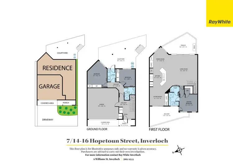 Floorplan of Homely townhouse listing, 7/14-16 Hopetoun Street, Inverloch VIC 3996