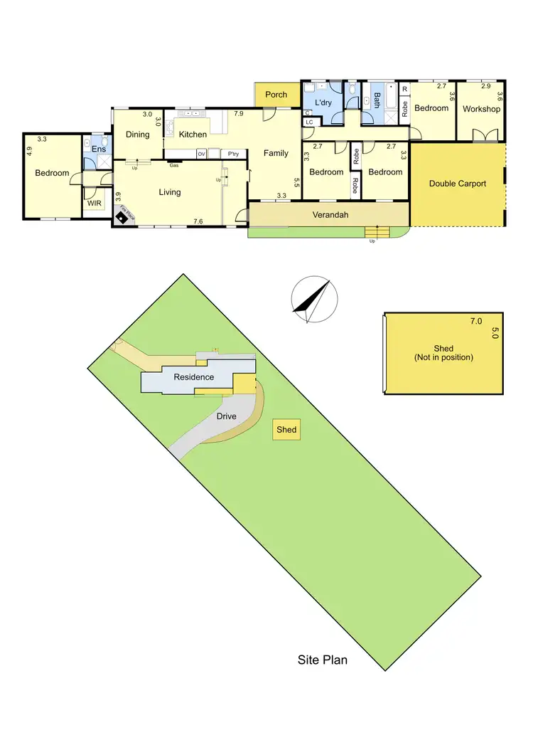 Floorplan of Homely house listing, 18 Centre Grove, Healesville VIC 3777