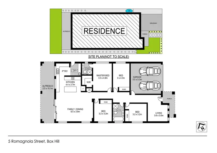 Floorplan of Homely house listing, 5 Romagnola Street, Box Hill NSW 2765