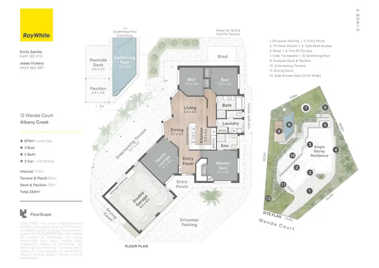 Floorplan of Homely house listing, 12 Wanda Court, Albany Creek QLD 4035