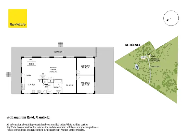 Floorplan of Homely house listing, 135 Banumum Road, Mansfield VIC 3722