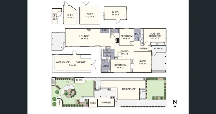 Floorplan of Homely house listing, 35 Heywood Street, Ringwood VIC 3134