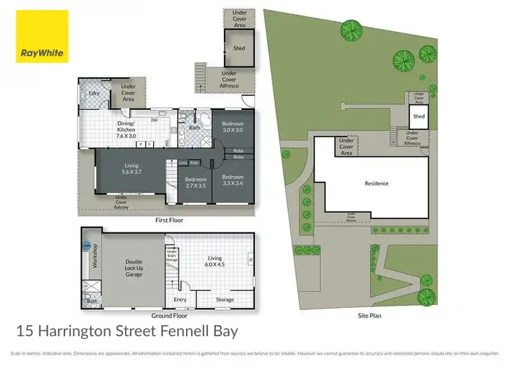 Floorplan of Homely house listing, 15 Harrington Street, Fennell Bay NSW 2283