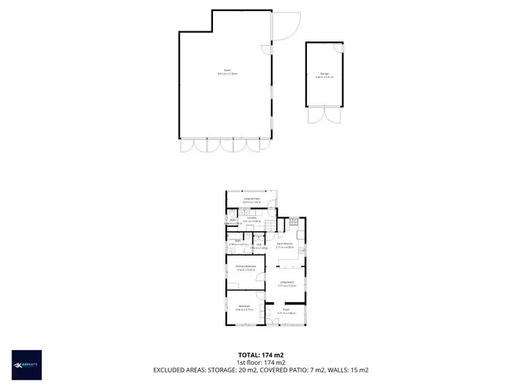 Floorplan of Homely house listing, 5 Brand Street, Walkervale QLD 4670