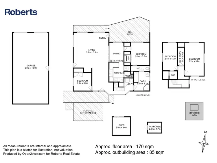 Floorplan of Homely house listing, 2B Alexander Court, Lewisham TAS 7173
