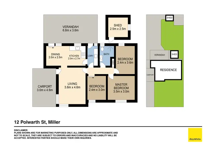 Floorplan of Homely house listing, 12 Polwarth Street, Miller NSW 2168