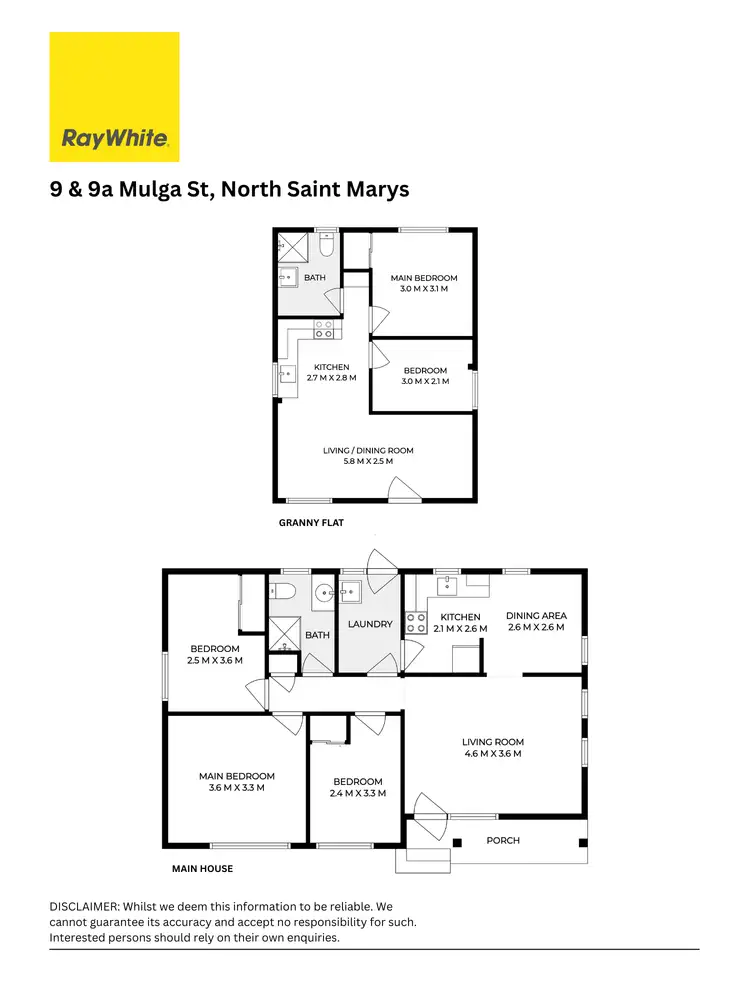 Floorplan of Homely house listing, 9A Mulga Street, North St Marys NSW 2760