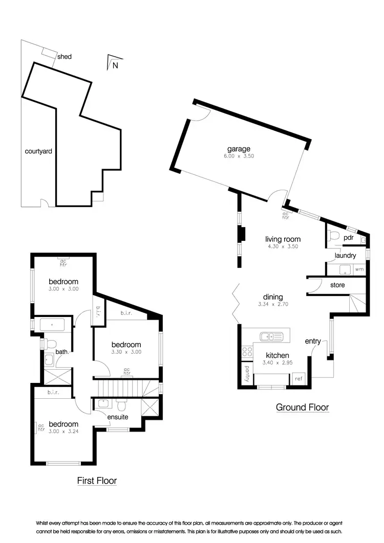 Floorplan of Homely unit listing, 1/10 Argonaut Place, Altona Meadows VIC 3028