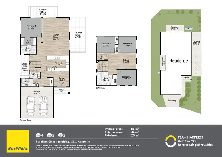 Floorplan of Homely house listing, 5 Wallum Close, Carseldine QLD 4034