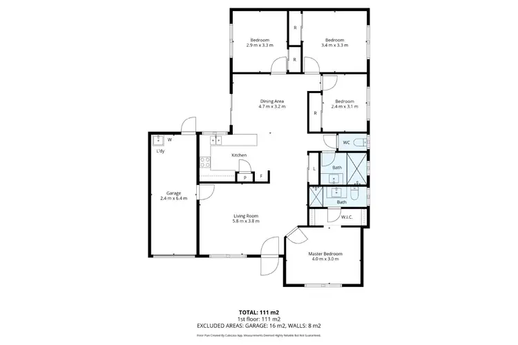 Floorplan of Homely house listing, 11 Maynard Court, Condon QLD 4815