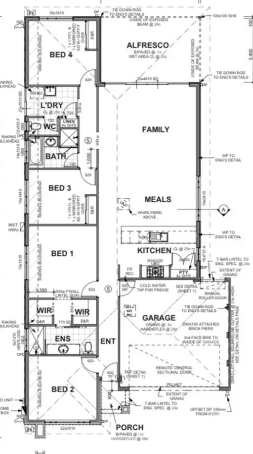 Floorplan of Homely house listing, 15 Winjeel Road, Bullsbrook WA 6084
