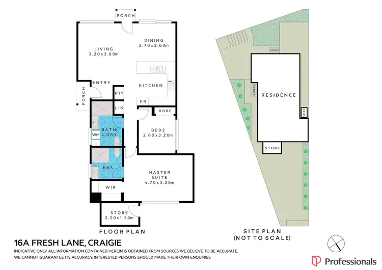 Floorplan of Homely house listing, 16A Fresh Lane, Craigie WA 6025