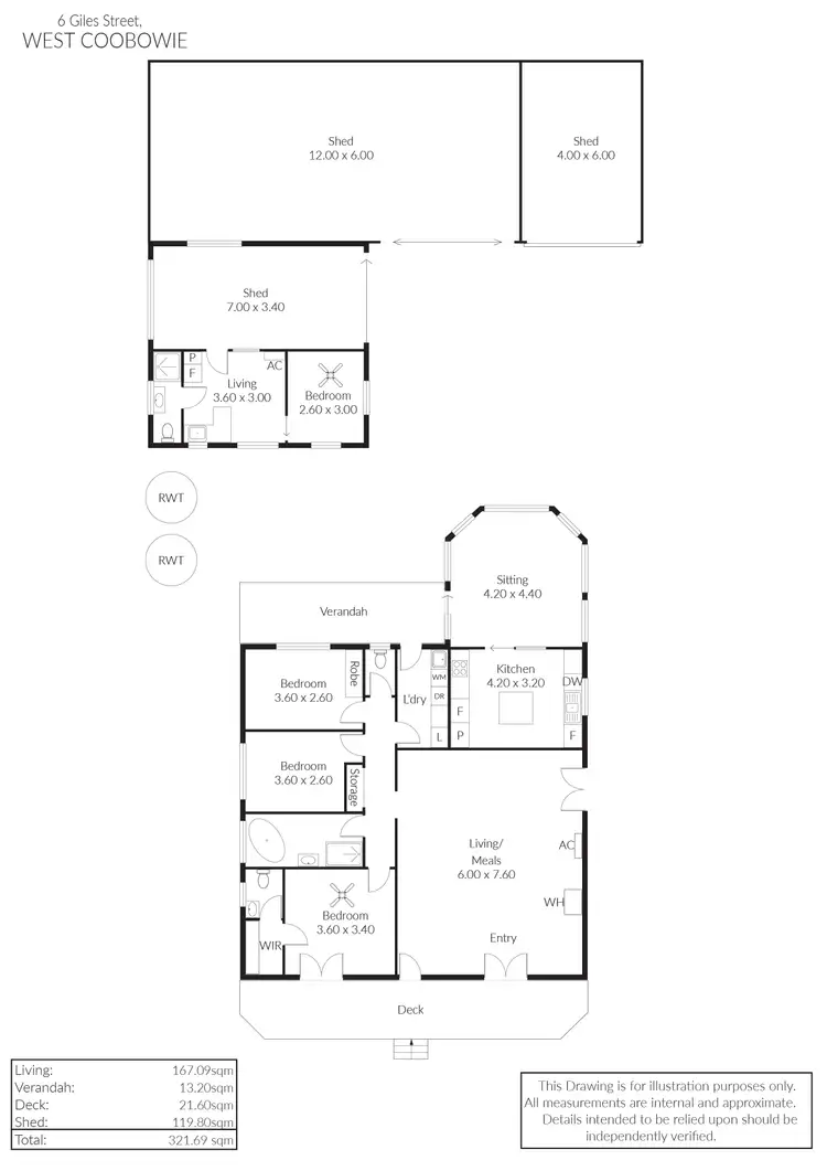 Floorplan of Homely house listing, 6 Giles Street West, Coobowie SA 5583