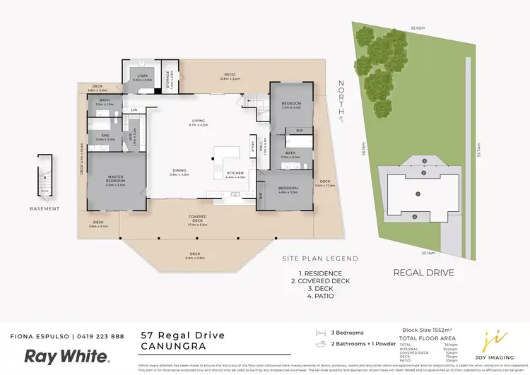 Floorplan of Homely house listing, 57 Regal Drive, Canungra QLD 4275