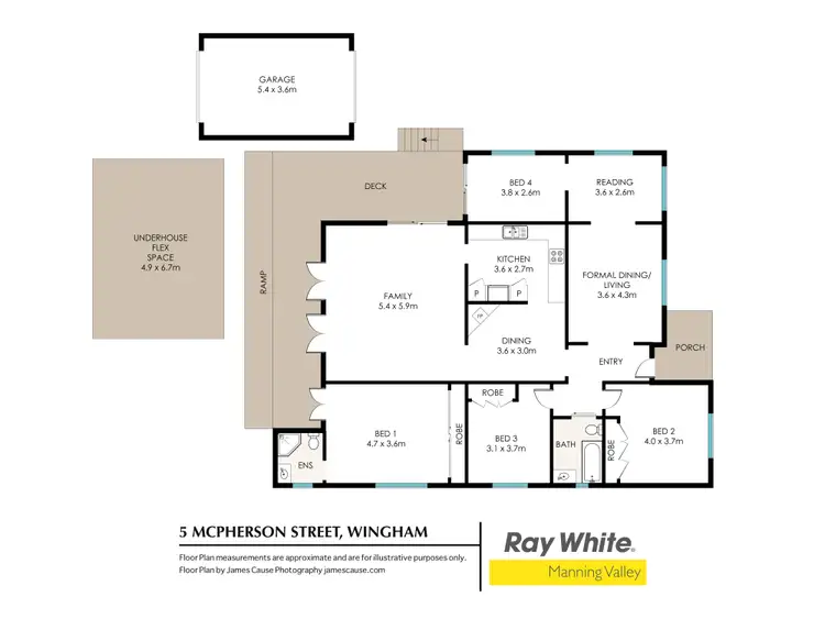 Floorplan of Homely house listing, 5 McPherson Street, Wingham NSW 2429