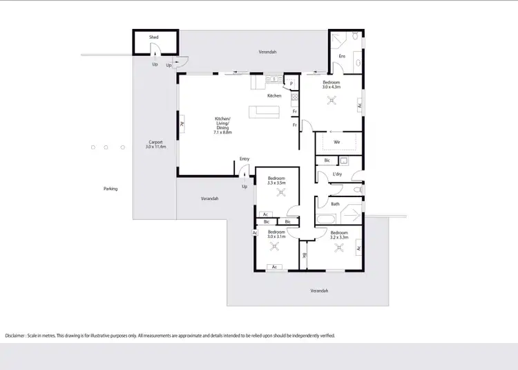 Floorplan of Homely house listing, 39 Pipit Loop, Djugun WA 6725