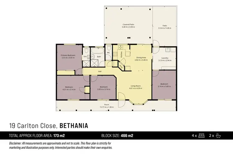 Floorplan of Homely house listing, 19 Carlton Close, Bethania QLD 4205