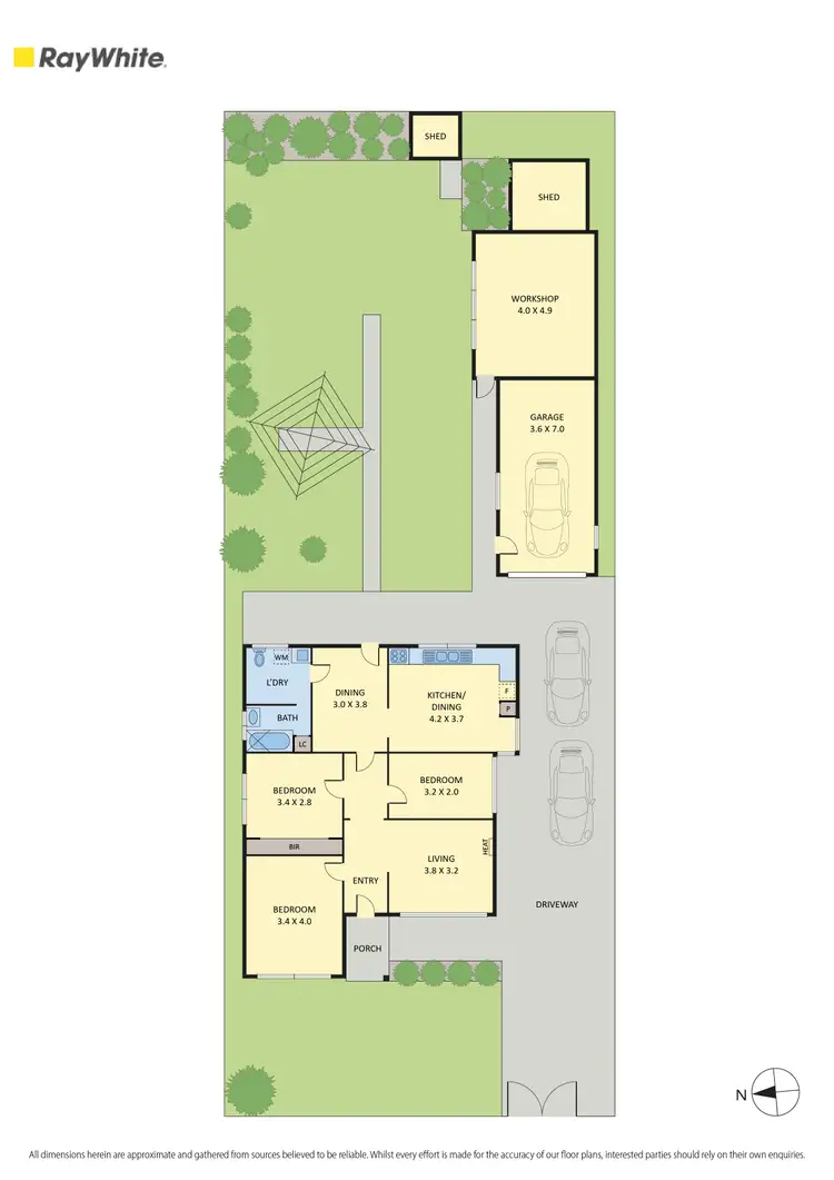 Floorplan of Homely house listing, 58 View Street, St Albans VIC 3021