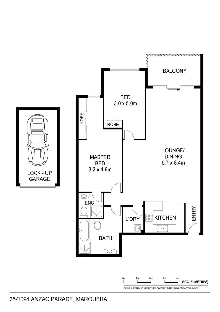 Floorplan of Homely unit listing, 25/1094-1118 Anzac Parade, Maroubra NSW 2035