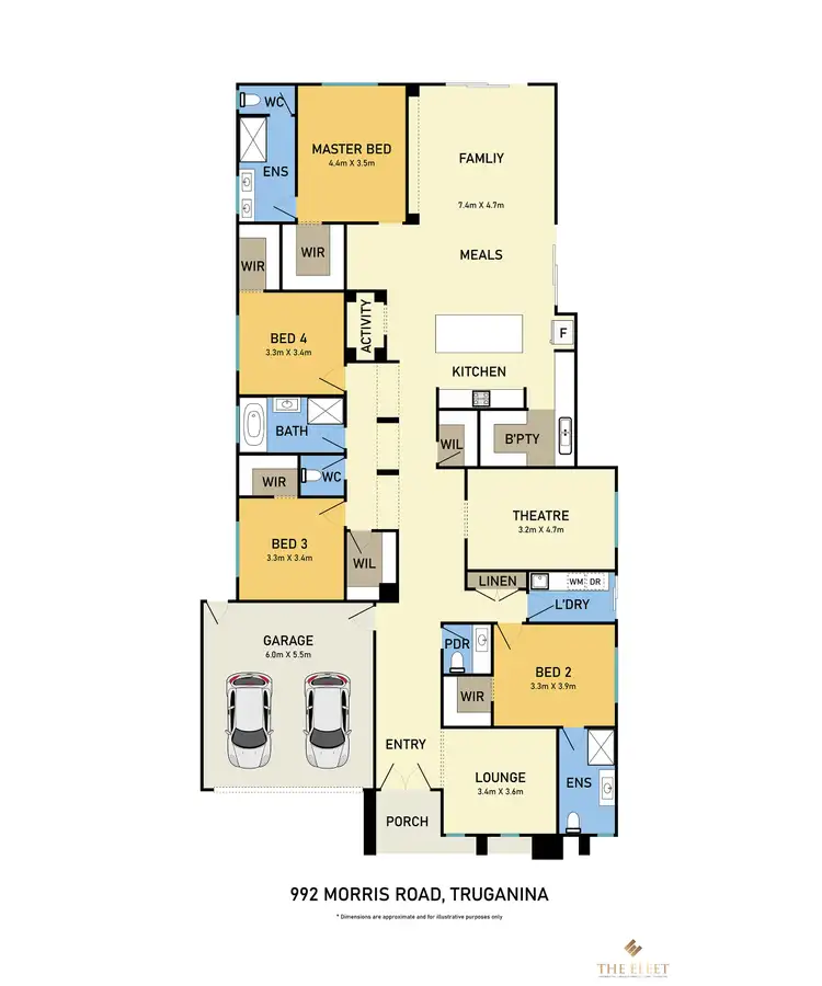Floorplan of Homely house listing, 992 Morris Road, Truganina VIC 3029