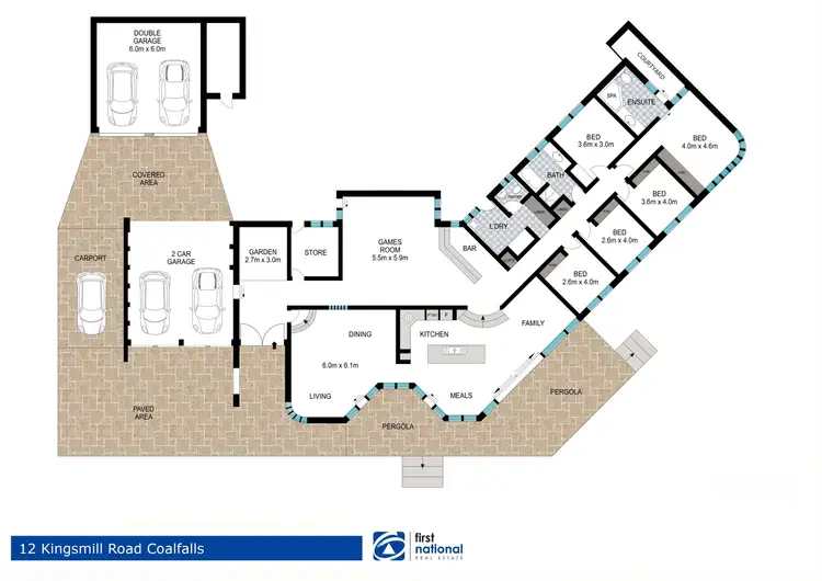 Floorplan of Homely house listing, 12 Kingsmill Road, Coalfalls QLD 4305