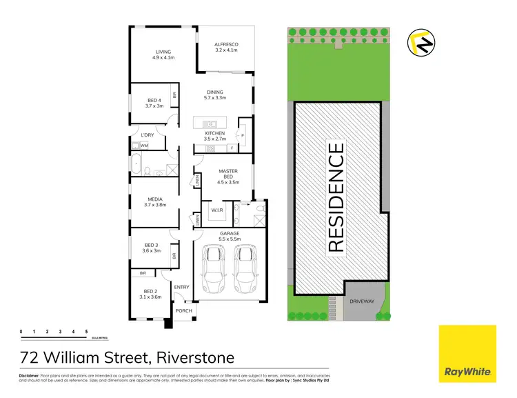 Floorplan of Homely house listing, 72 William Street (Grantham Farms), Riverstone NSW 2765