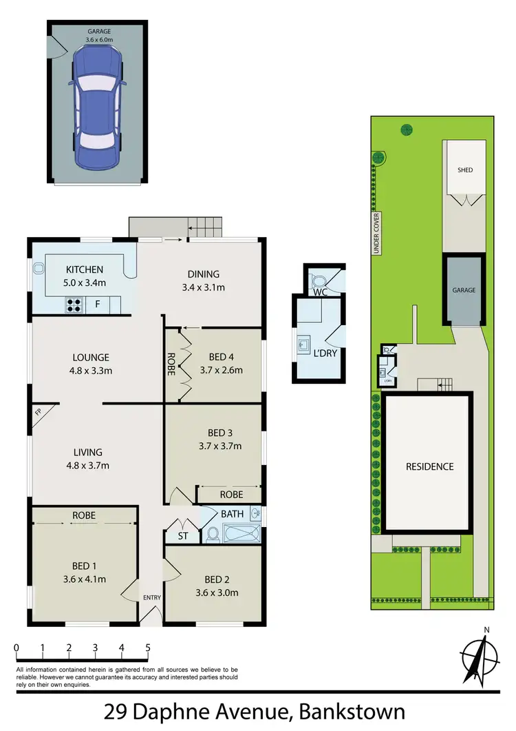 Floorplan of Homely house listing, 29 Daphne Avenue, Bankstown NSW 2200