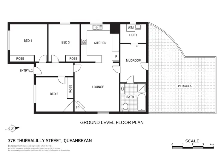 Floorplan of Homely house listing, 37B Thurralilly Street, Queanbeyan East NSW 2620