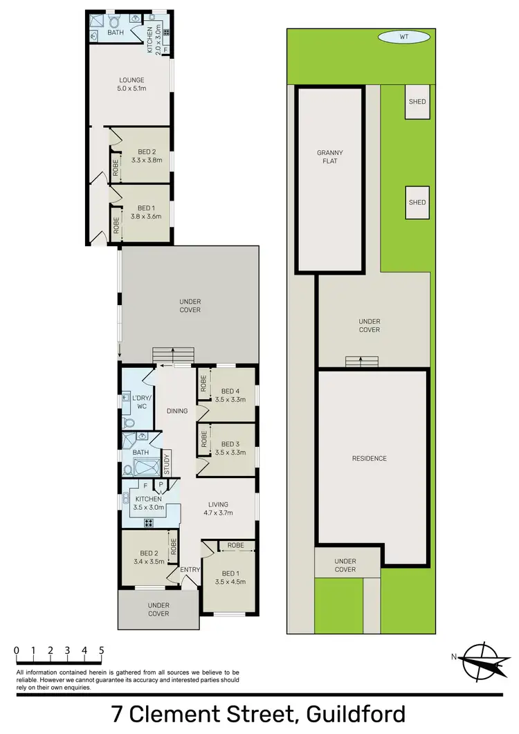 Floorplan of Homely house listing, 7 Clement Street, Guildford NSW 2161