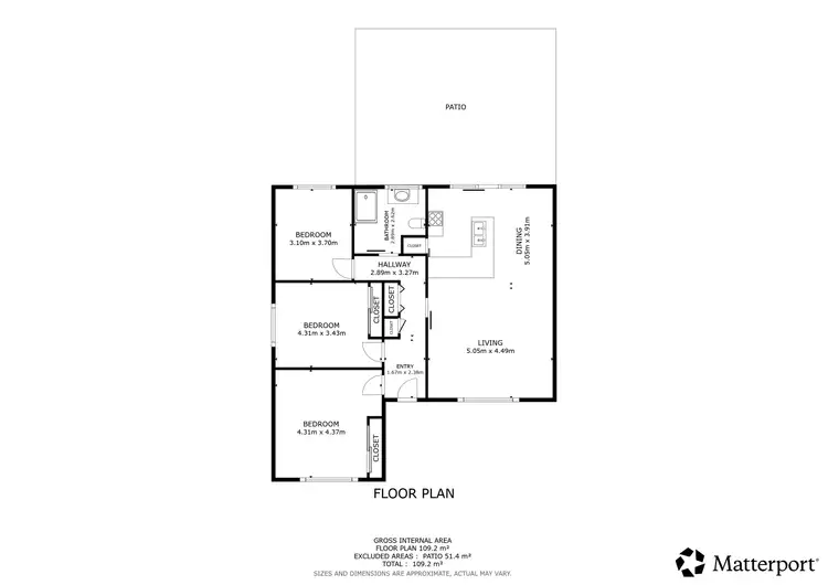 Floorplan of Homely house listing, 15 Drummond Street, Swan Hill VIC 3585
