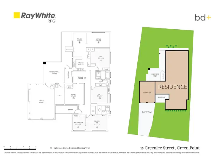 Floorplan of Homely house listing, 15 Greenlee Street, Green Point NSW 2251