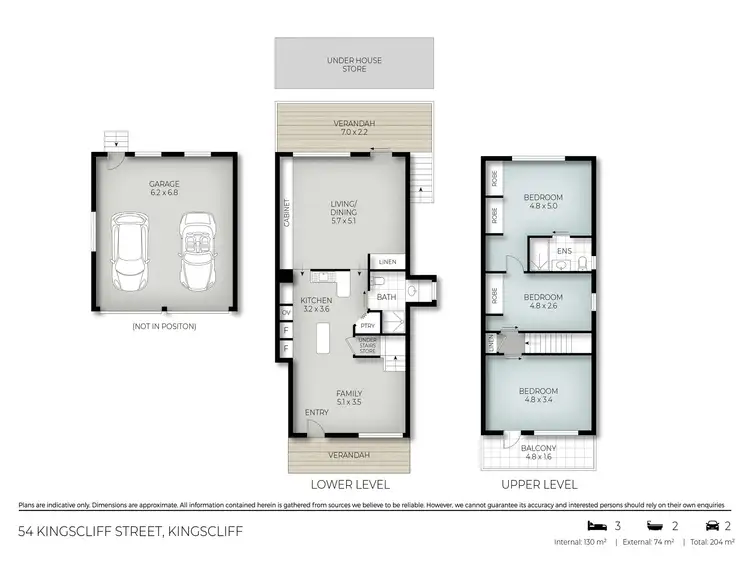 Floorplan of Homely house listing, 54 Kingscliff Street, Kingscliff NSW 2487