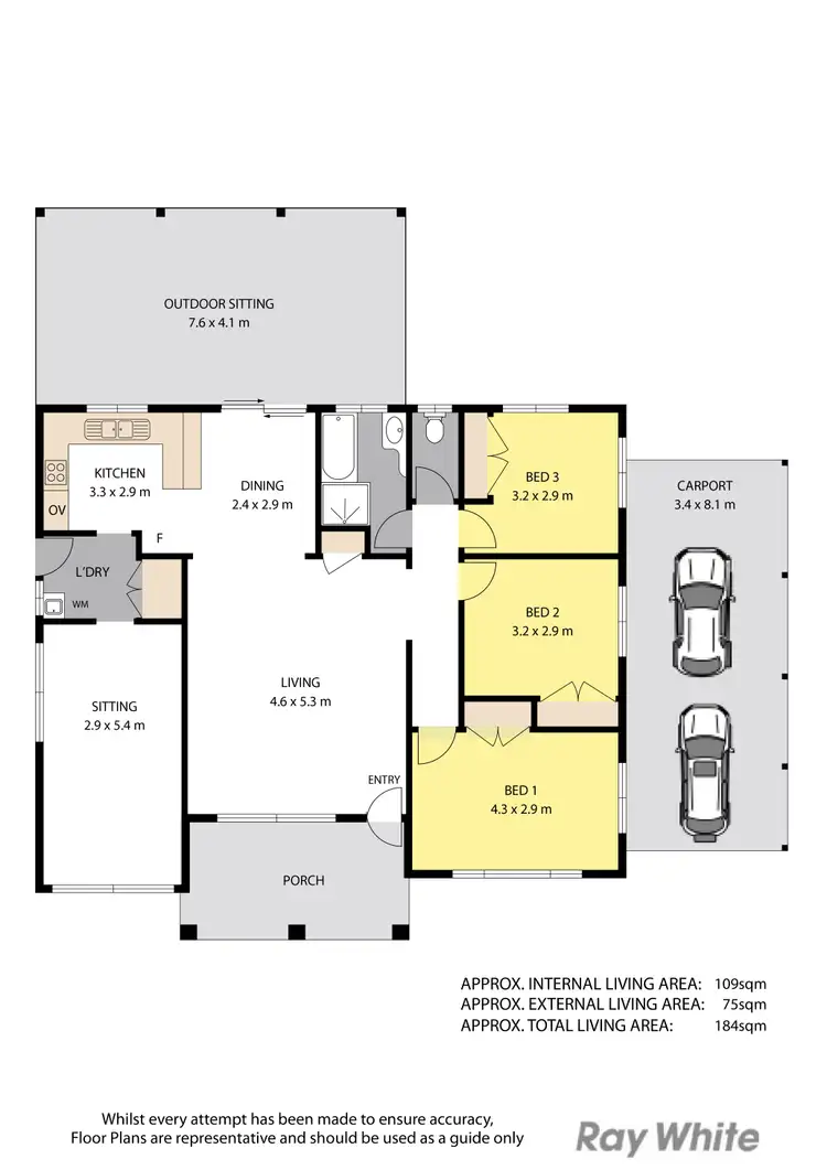 Floorplan of Homely house listing, 45 Attunga Street, Bald Hills QLD 4036