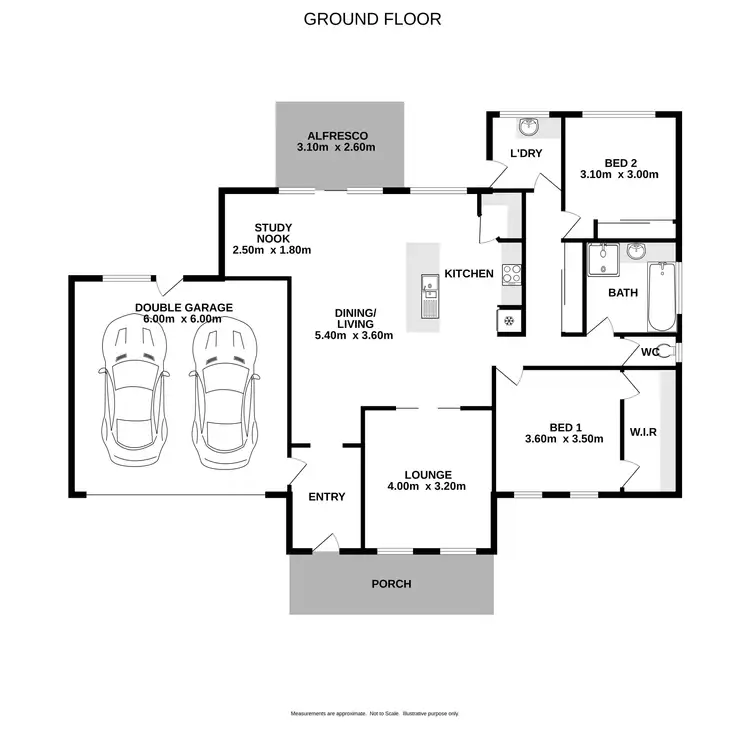 Floorplan of Homely house listing, 3/562 Buchhorn Street, Lavington NSW 2641