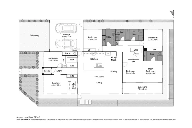 Floorplan of Homely house listing, 25 Viogner Place, Waurn Ponds VIC 3216