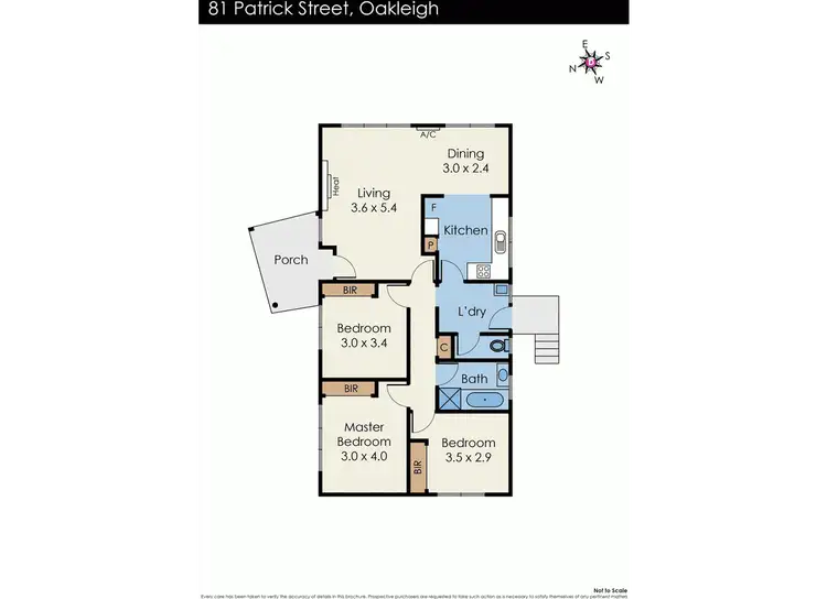 Floorplan of Homely house listing, 81 Patrick street, Oakleigh East VIC 3166