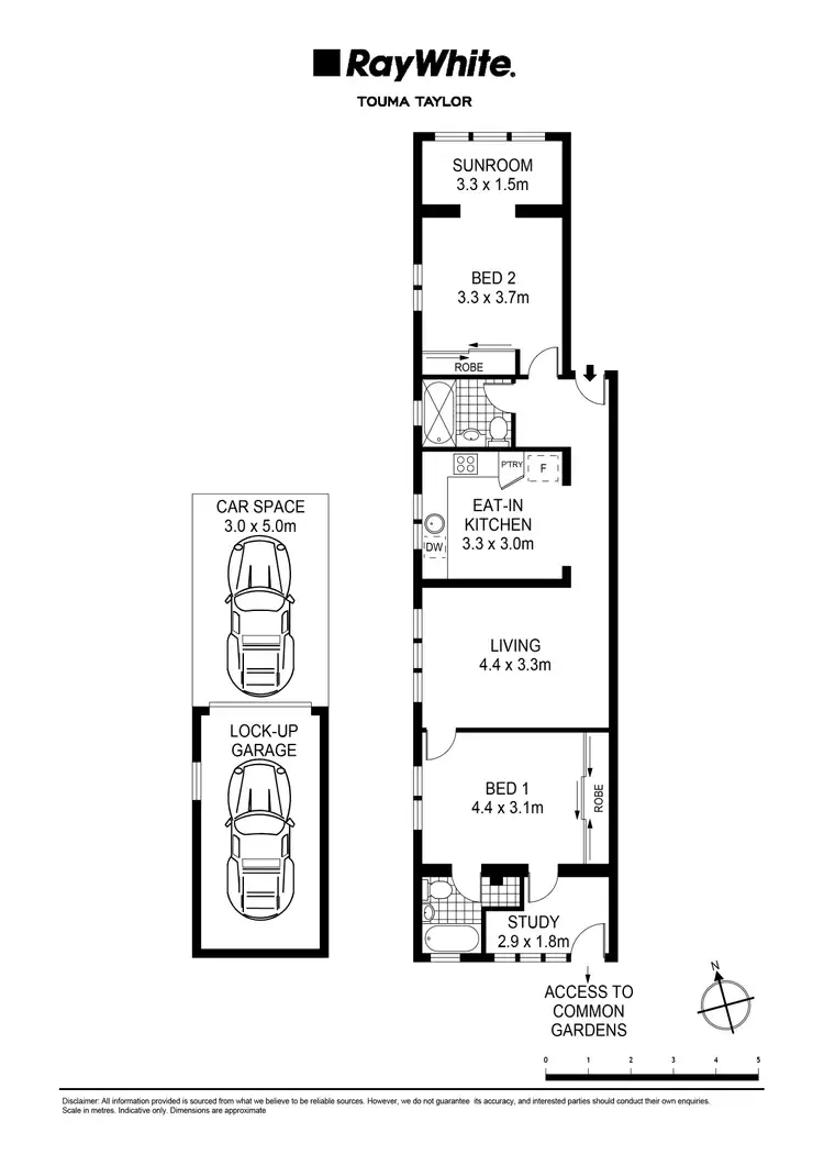 Floorplan of Homely apartment listing, 3/5 Hardiman Avenue, Randwick NSW 2031