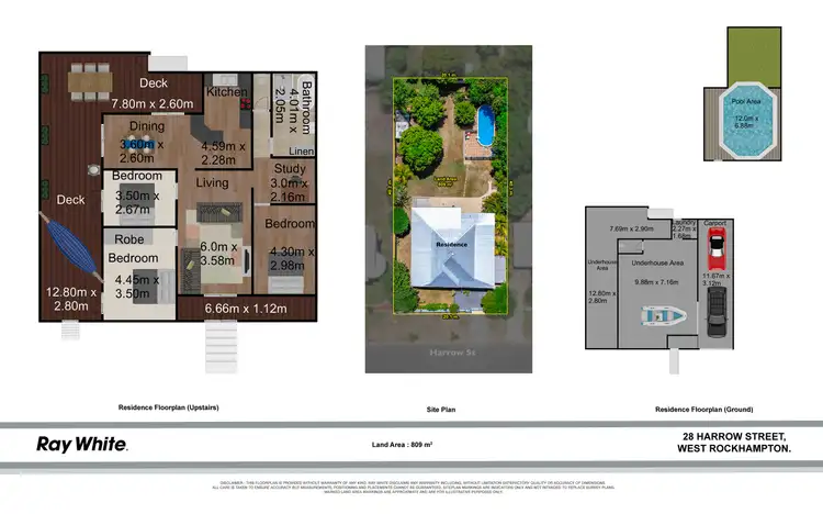 Floorplan of Homely house listing, 28 Harrow Street, West Rockhampton QLD 4700