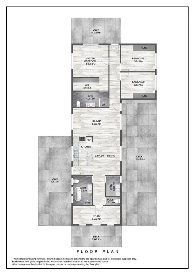 Floorplan of Homely house listing, 50 Golf Links Road, Atherton QLD 4883