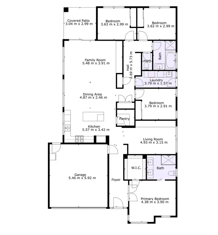Floorplan of Homely house listing, 18 Burwood Street, Mickleham VIC 3064