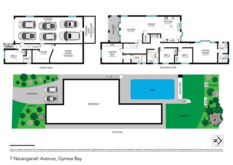 Floorplan of Homely house listing, 7 Naranganah Avenue, Gymea Bay NSW 2227