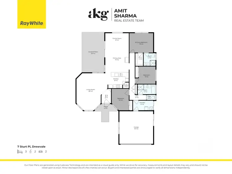 Floorplan of Homely house listing, 7 Sturt Place, Drewvale QLD 4116