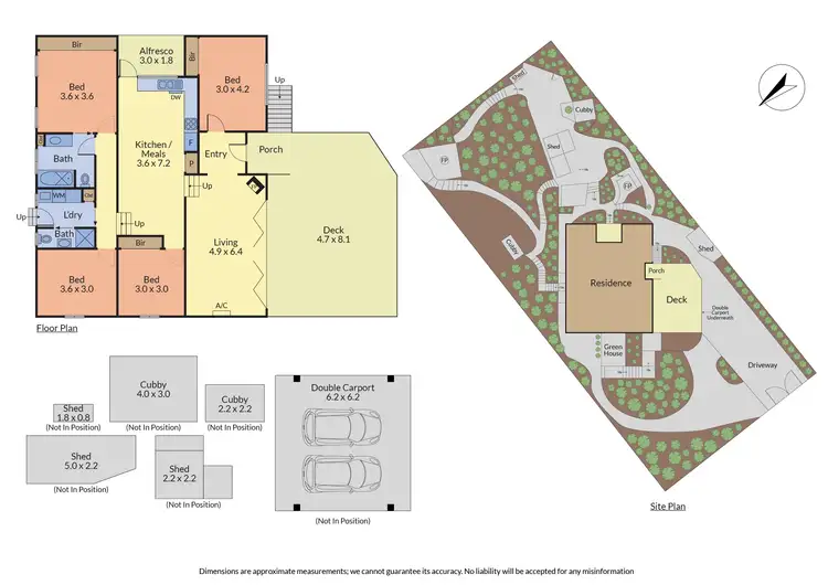Floorplan of Homely house listing, 6 Ross Street, Tecoma VIC 3160