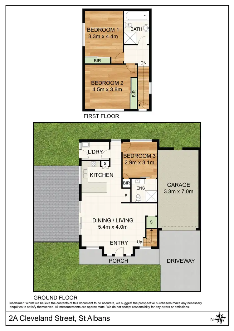Floorplan of Homely house listing, 2A Cleveland Street, St Albans VIC 3021