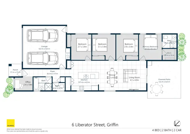 Floorplan of Homely house listing, 6 Liberator Street, Griffin QLD 4503